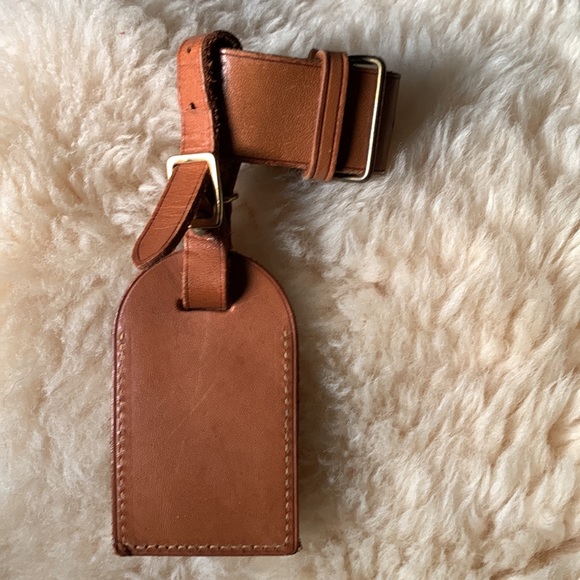 Louis Vuitton luggage tag and poignet set, vintage - Picture 2 of 9
